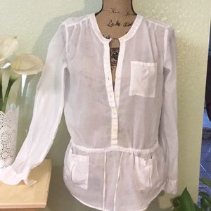 White swimsuit coverup